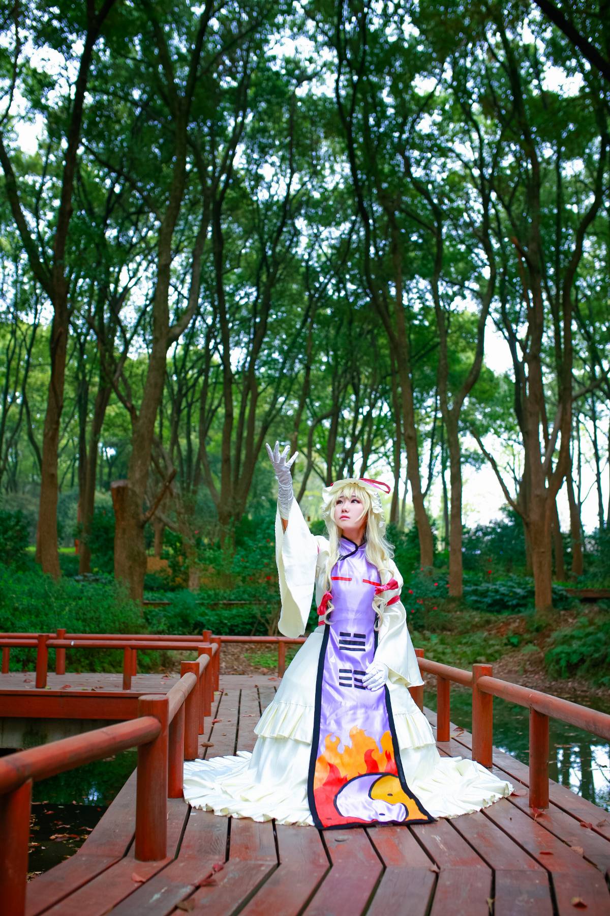 "Bản sao đêm Eternal Eternal" Yakumo Zifu c o s p l a y