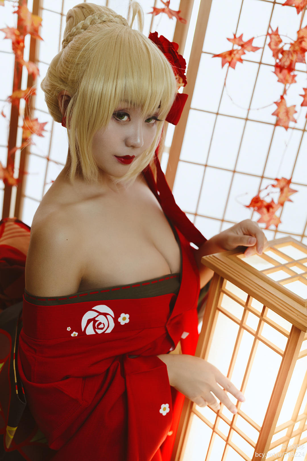 "Fate Grand Order" Nero Kimono C O S P L A Y