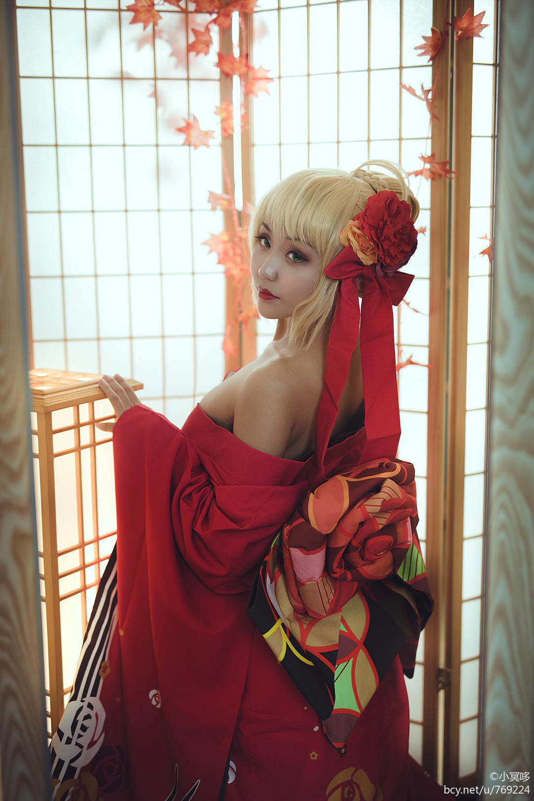 "Fate Grand Order" Nero Kimono C O S P L A Y