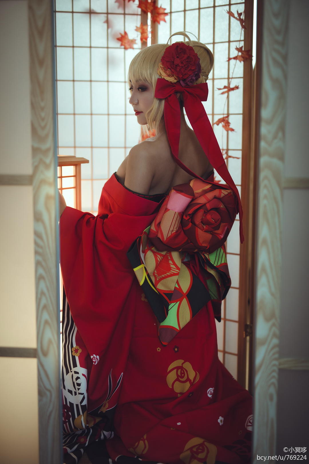 "Fate Grand Order" Nero Kimono C O S P L A Y