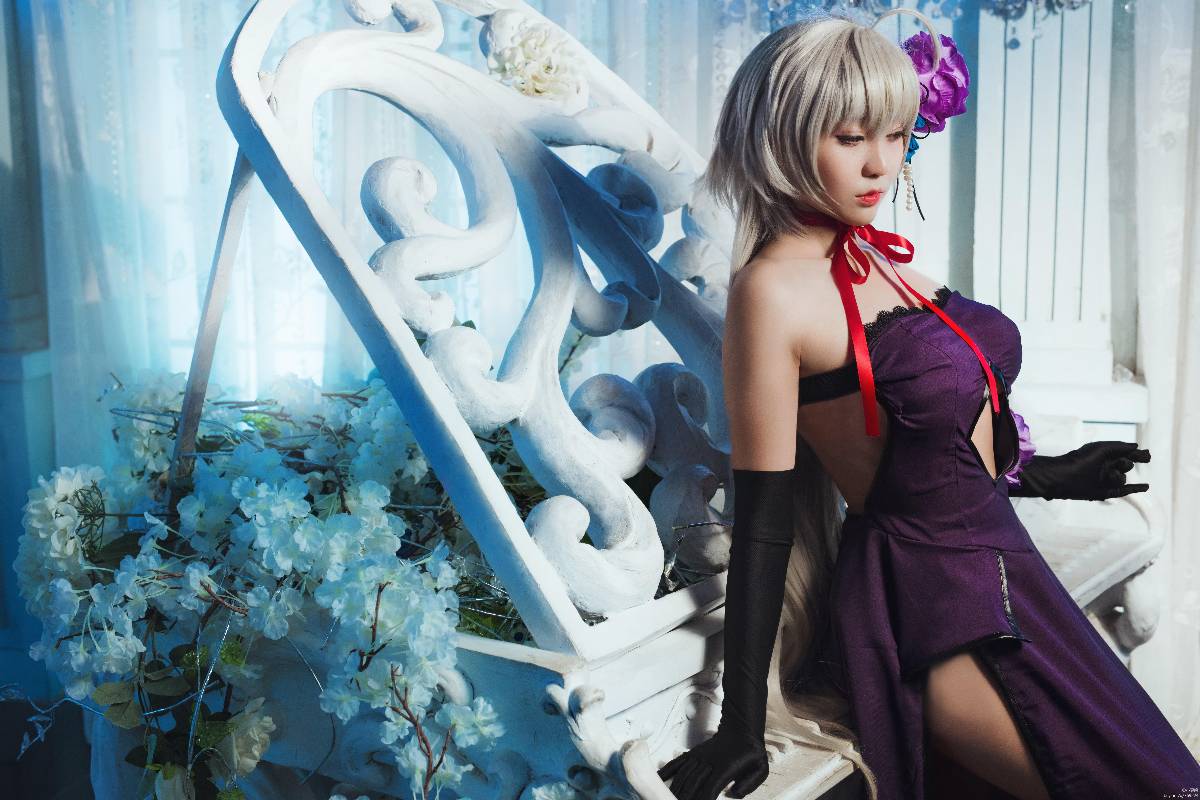 "Fate Grand Order" Black Joan of Arc Dress C o s p l a y