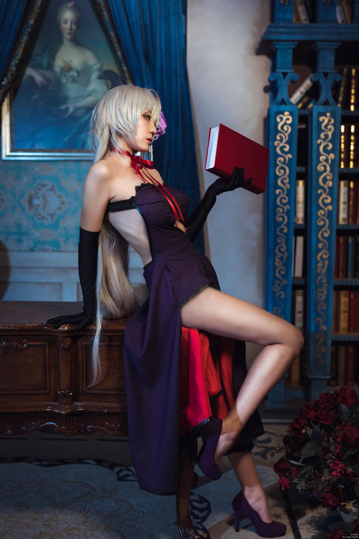 "Fate Grand Order" Black Joan of Arc Dress C o s p l a y