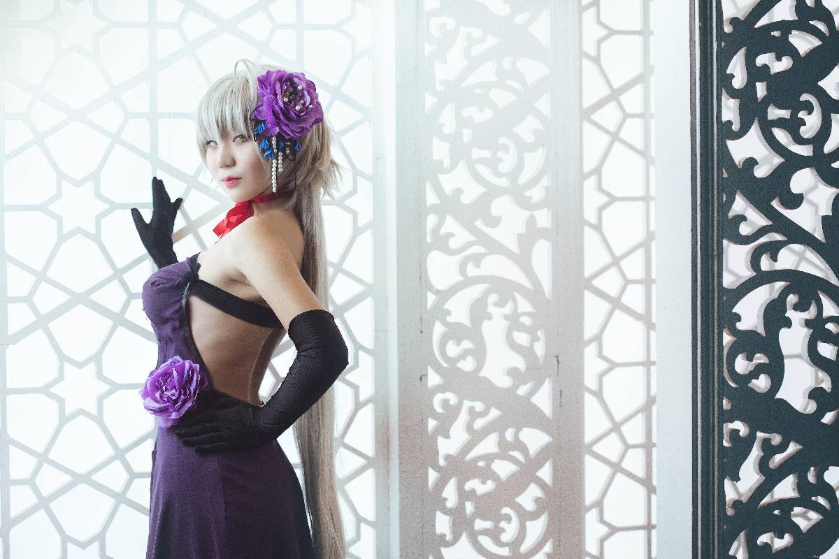 "Fate Grand Order" Black Joan of Arc Dress C o s p l a y