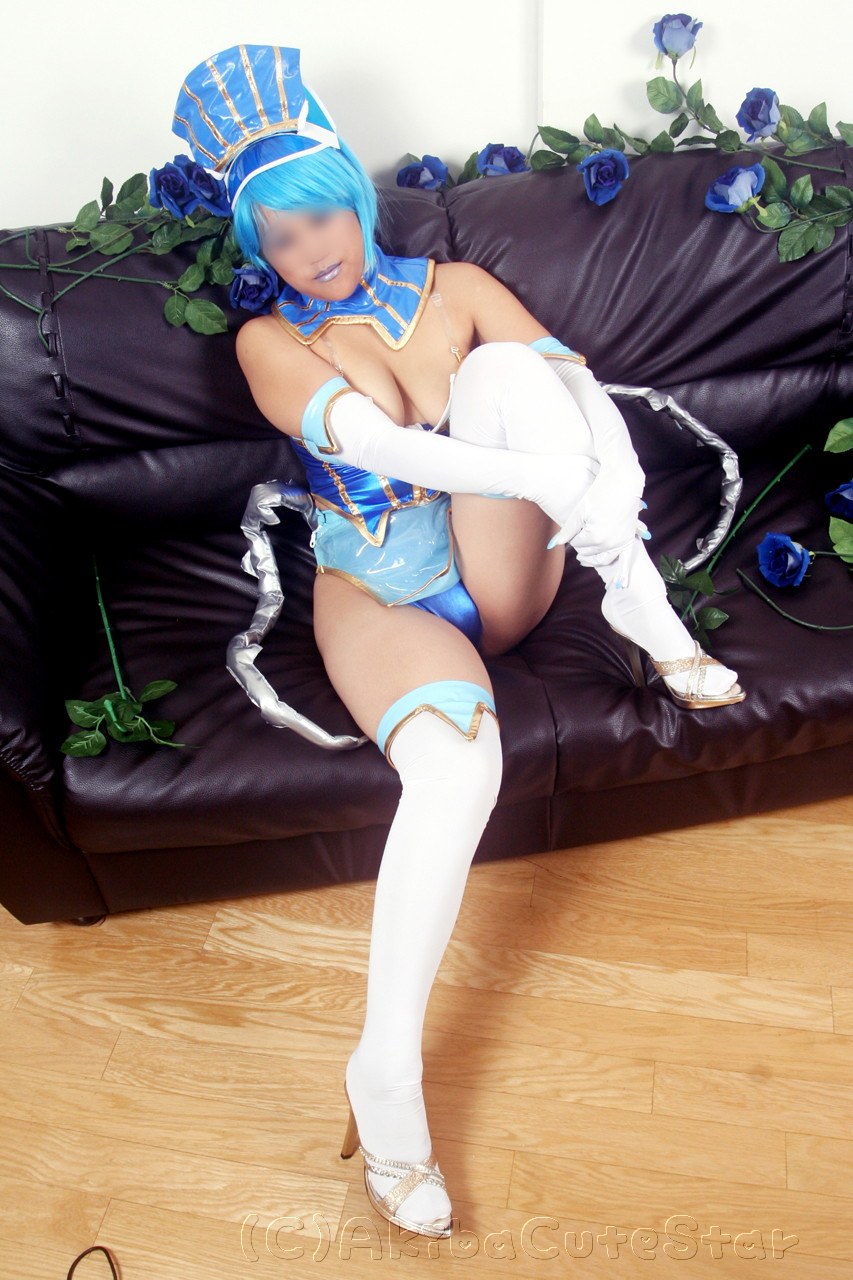 [Akibacutestar] Boobs Pudding Blue Rose Hideo