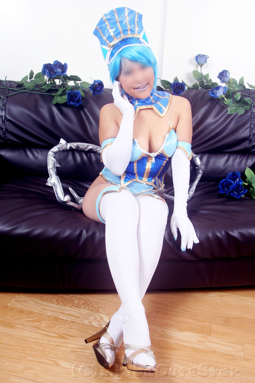 [Akibacutestar] Boobs Pudding Blue Rose Hideo