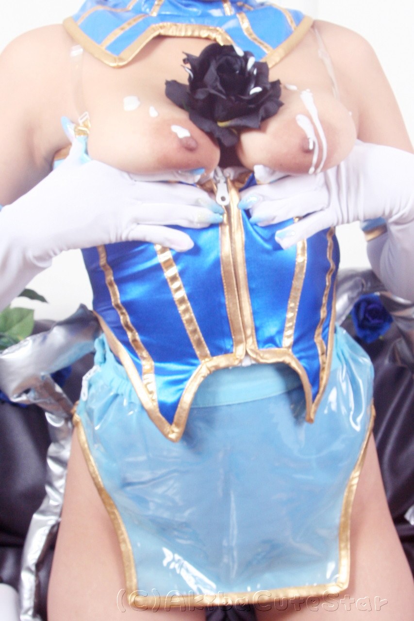 [Akibacutestar] Boobs Pudding Blue Rose Hideo