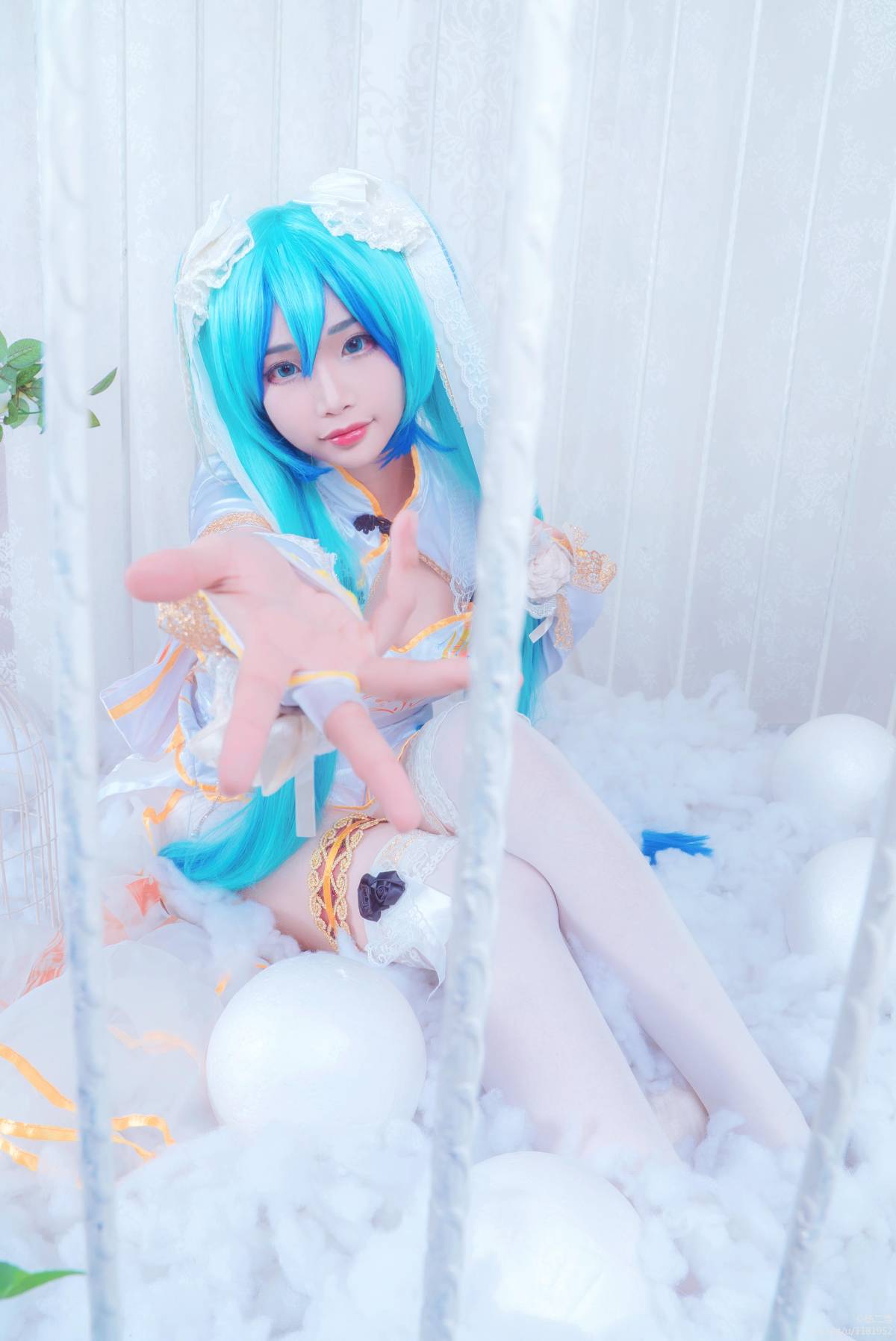 "Vocaloid" Canary Miku C O S P L A Y