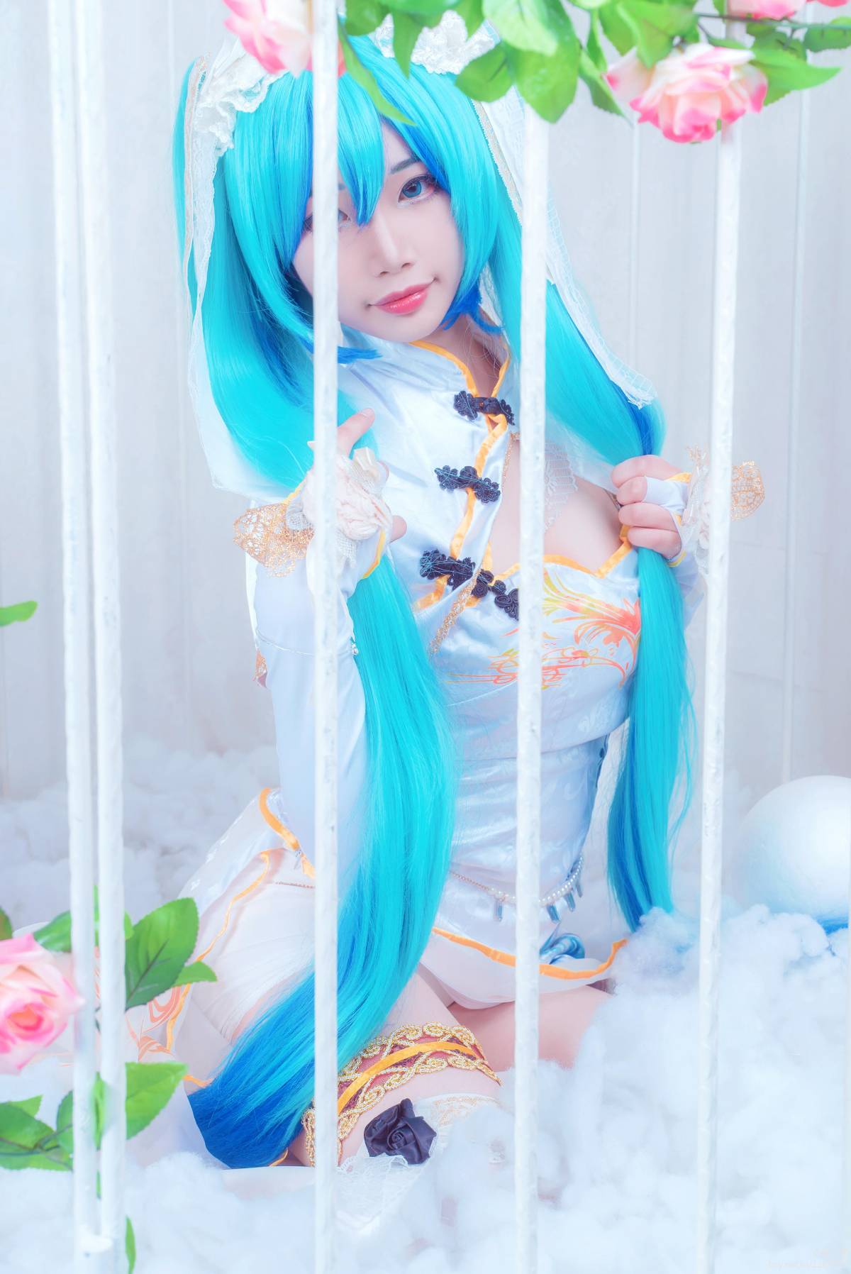 "Vocaloid" Canary Miku C O S P L A Y