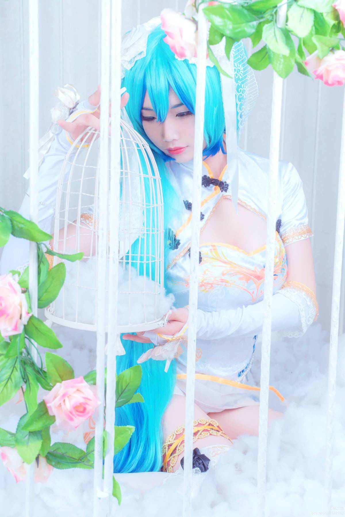 "Vocaloid" Canary Miku C O S P L A Y