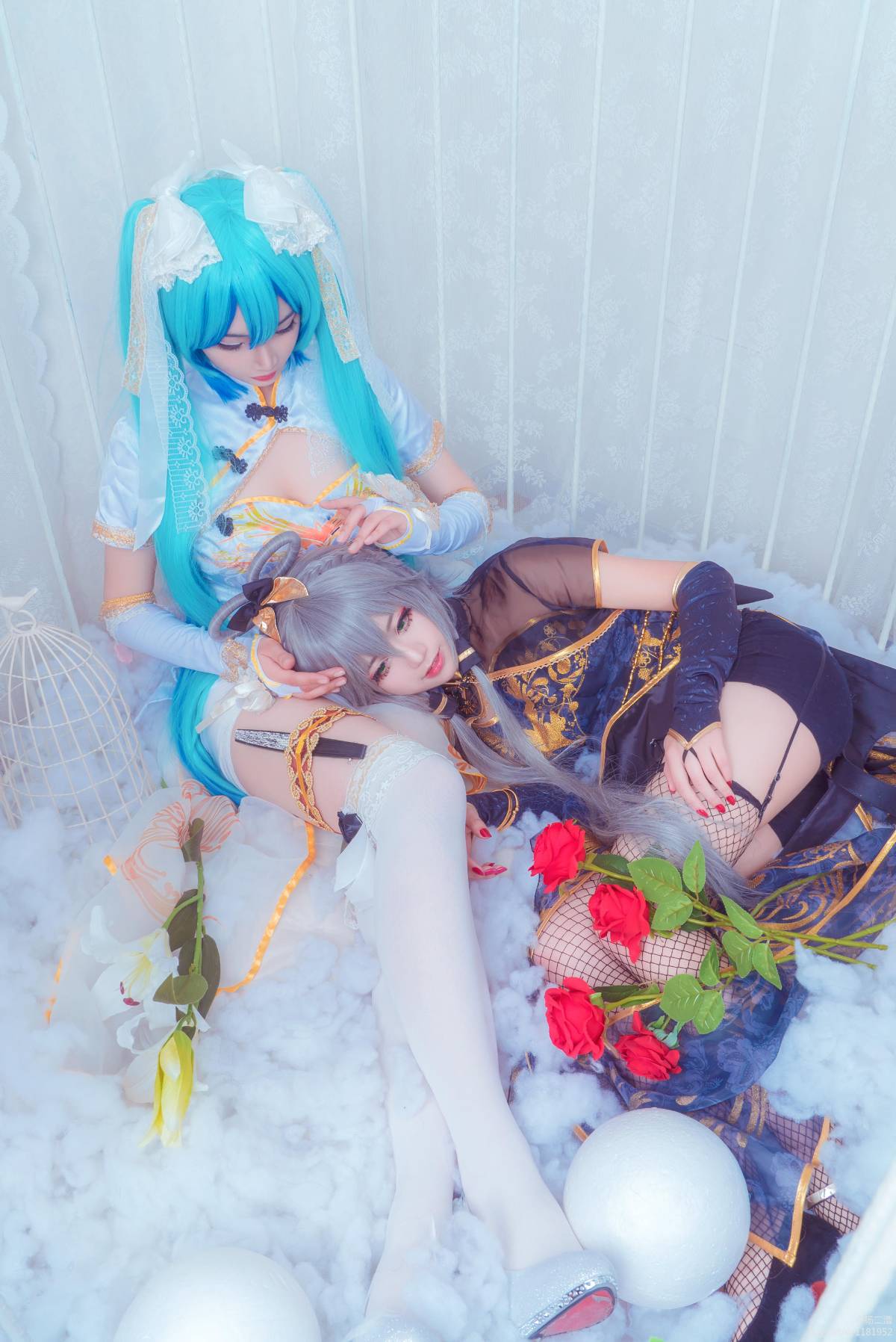 "Vocaloid" Canary Miku C O S P L A Y