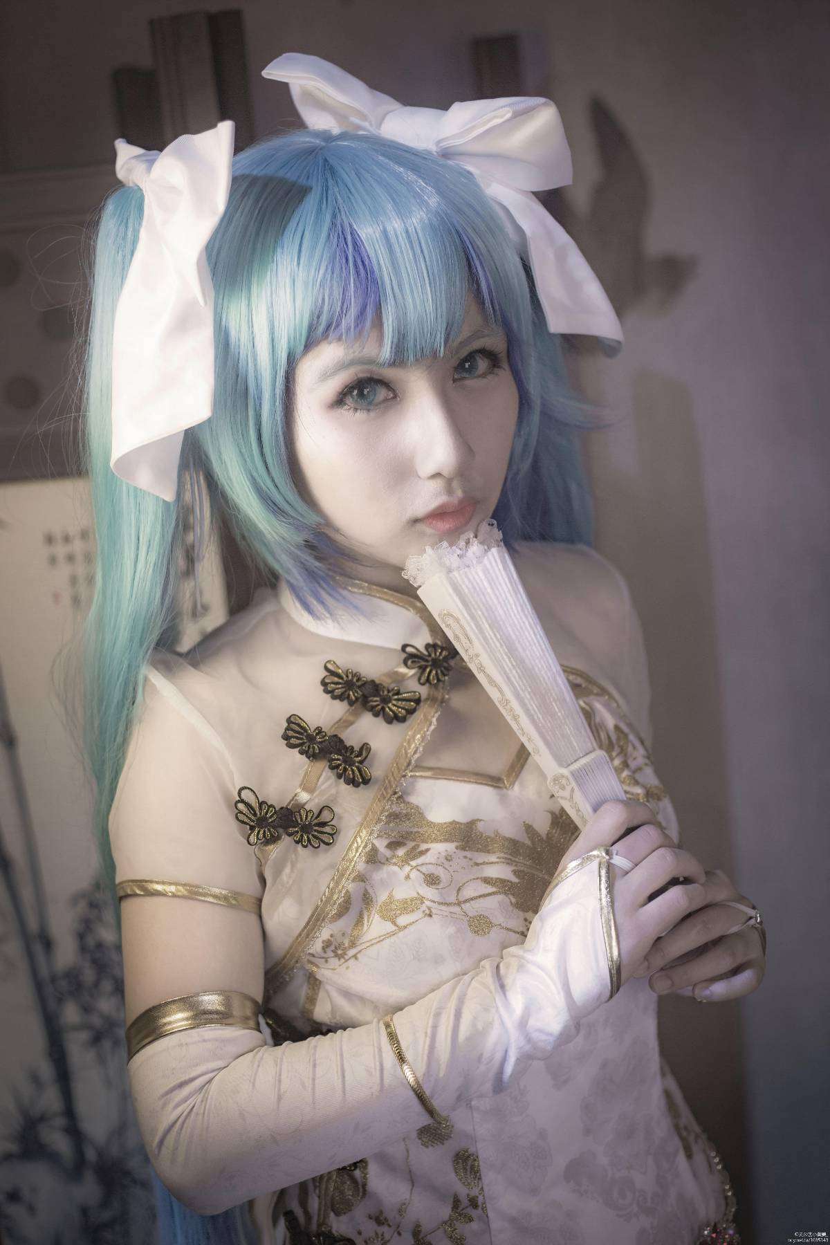 "Vocaloid" Canary Miku C O S P L A Y