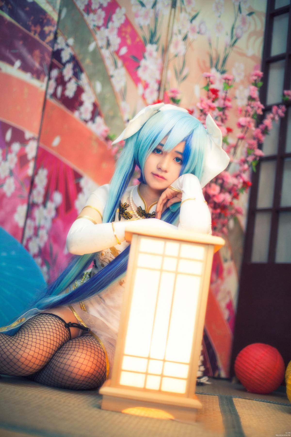 "Vocaloid" Canary Miku C O S P L A Y