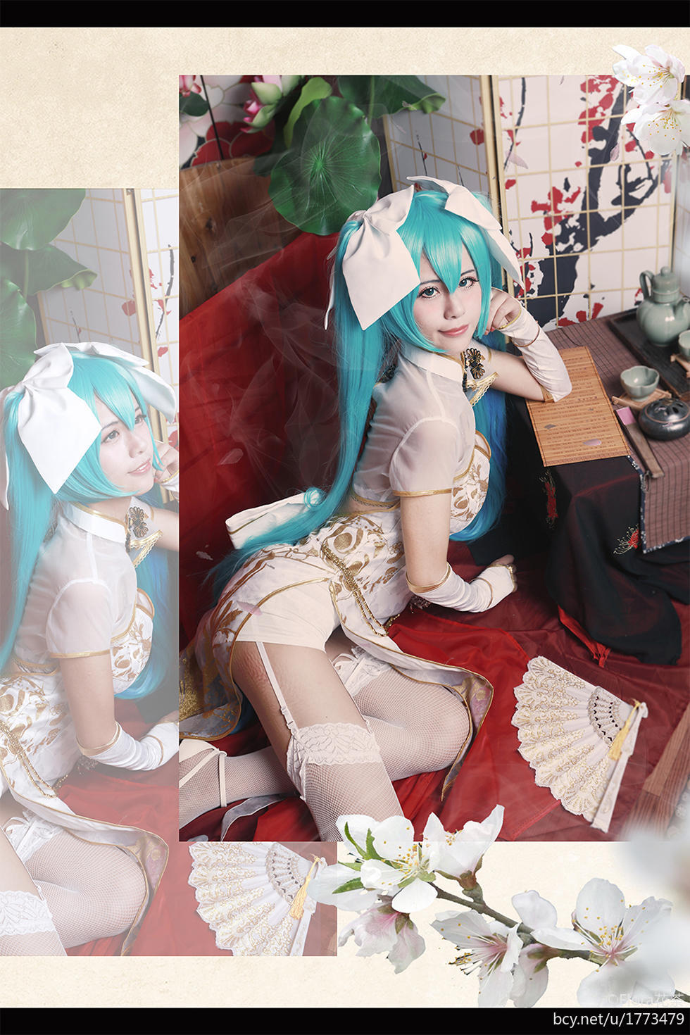 "Vocaloid" Canary Miku C O S P L A Y