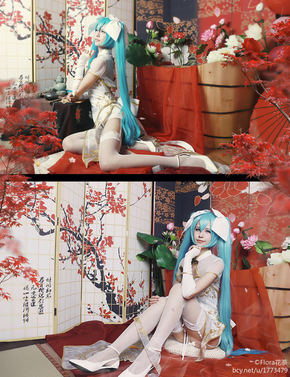 "Vocaloid" Canary Miku C O S P L A Y