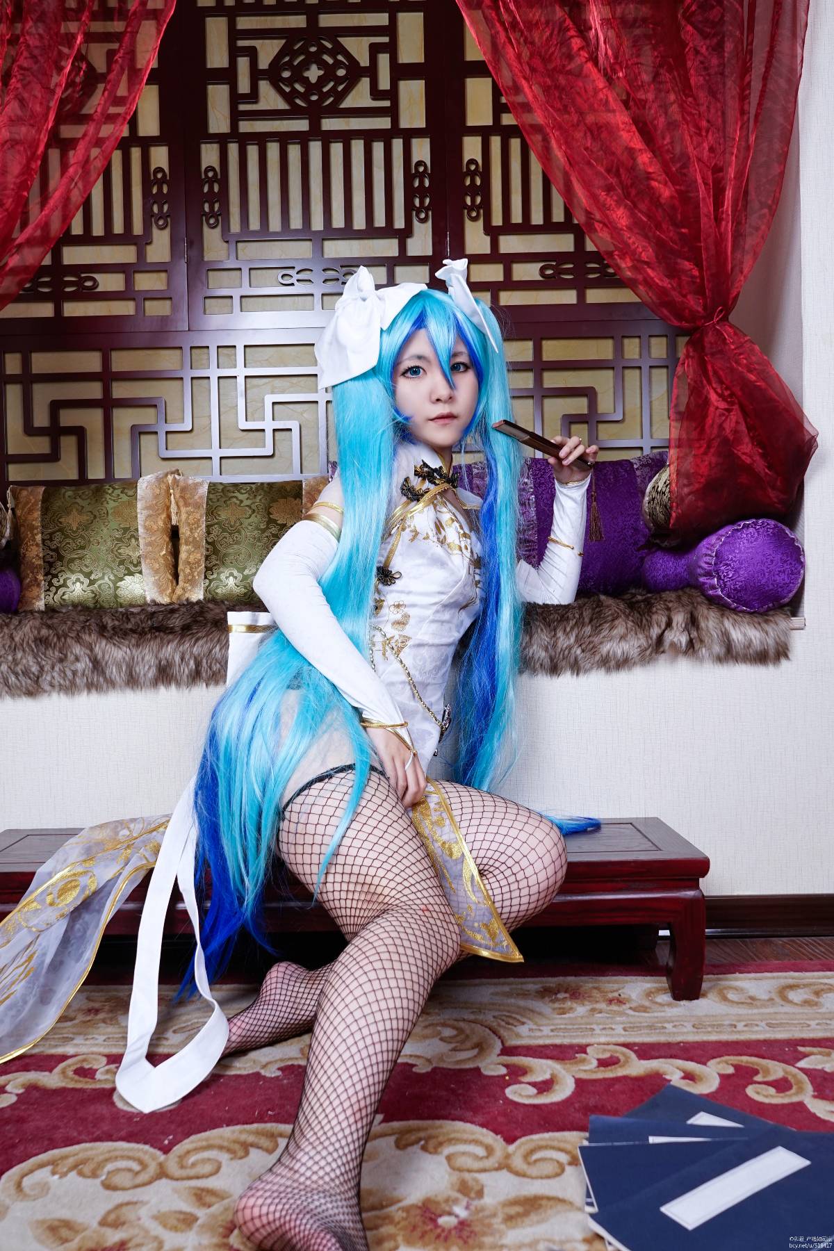 "Vocaloid" Canary Miku C O S P L A Y