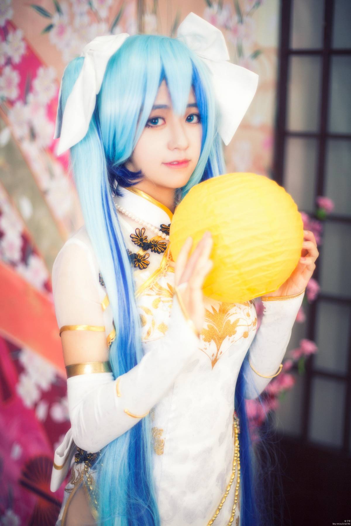 "Vocaloid" Canary Miku C O S P L A Y