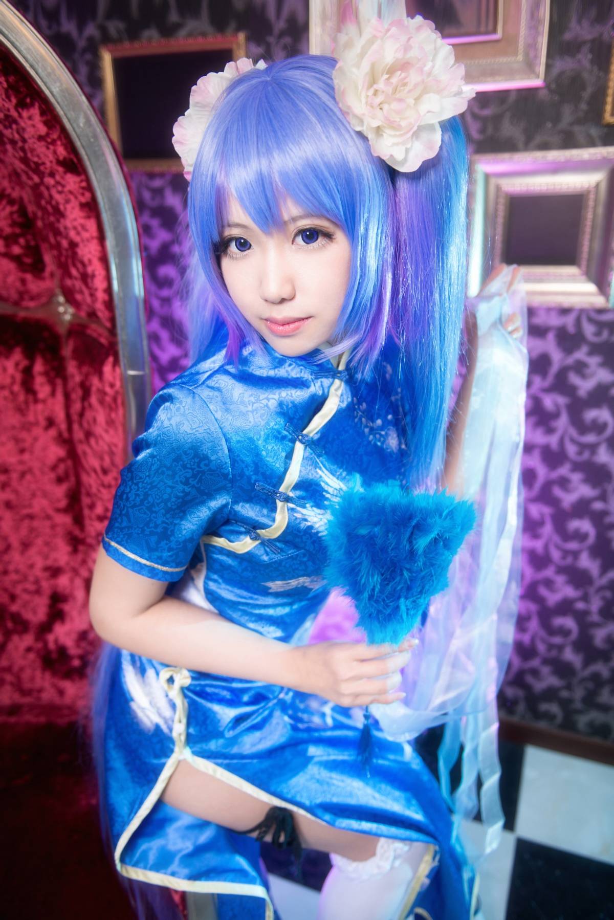 "Vocaloid" Miku Cheongsam Ver C O S P L A Y
