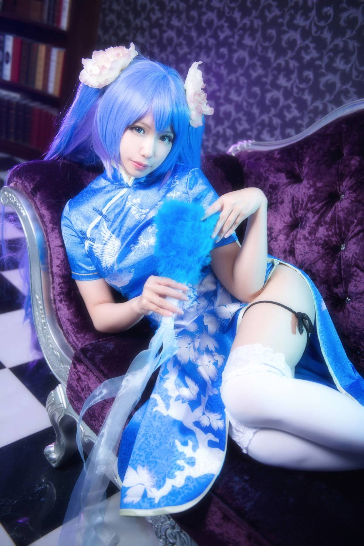 "Vocaloid" Miku Cheongsam Ver C O S P L A Y