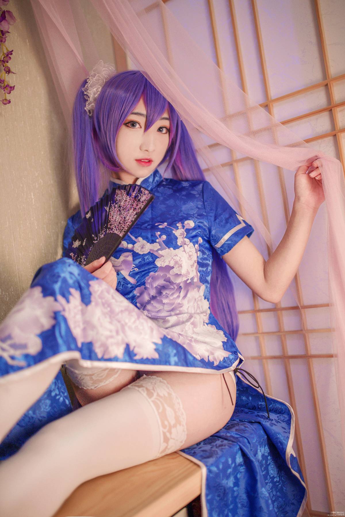 "Vocaloid" Miku Cheongsam Ver C O S P L A Y