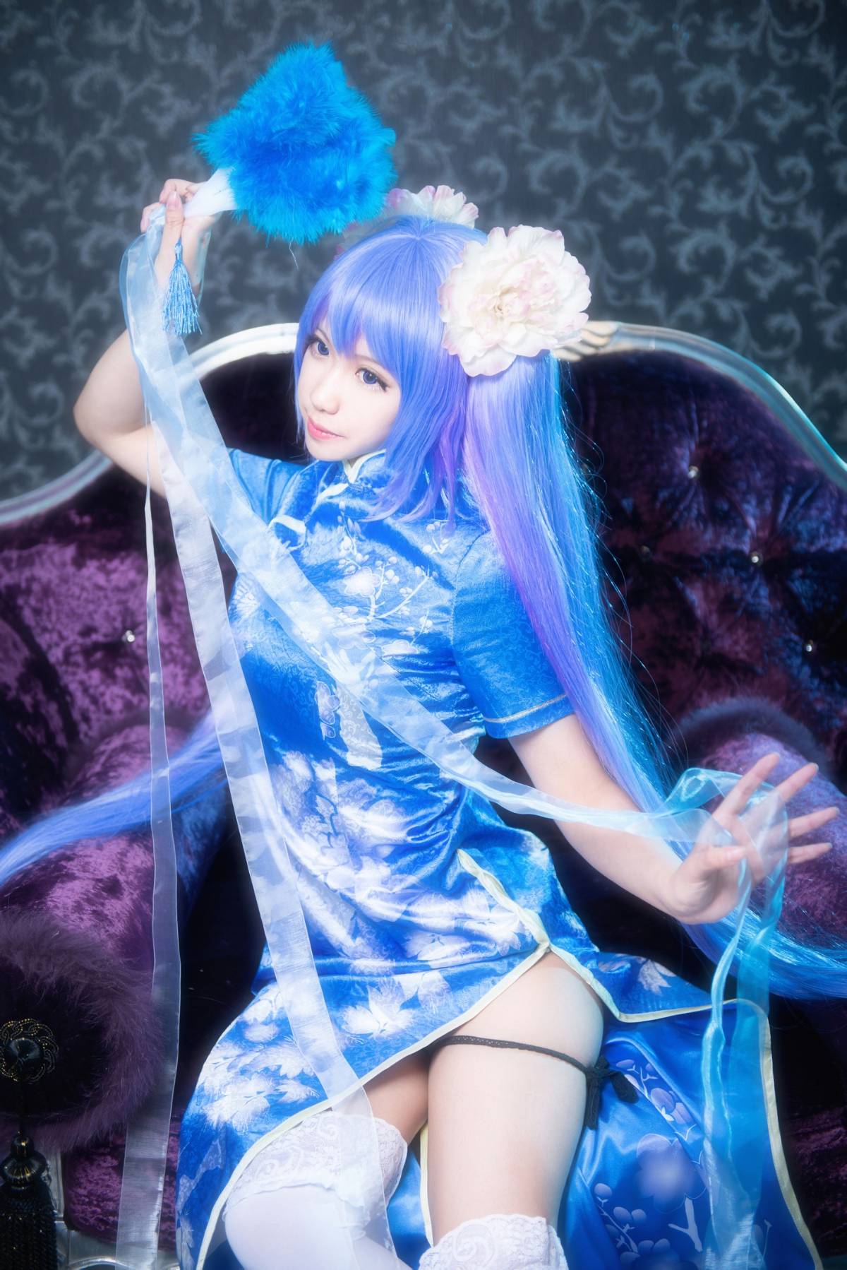 "Vocaloid" Miku Cheongsam Ver C O S P L A Y