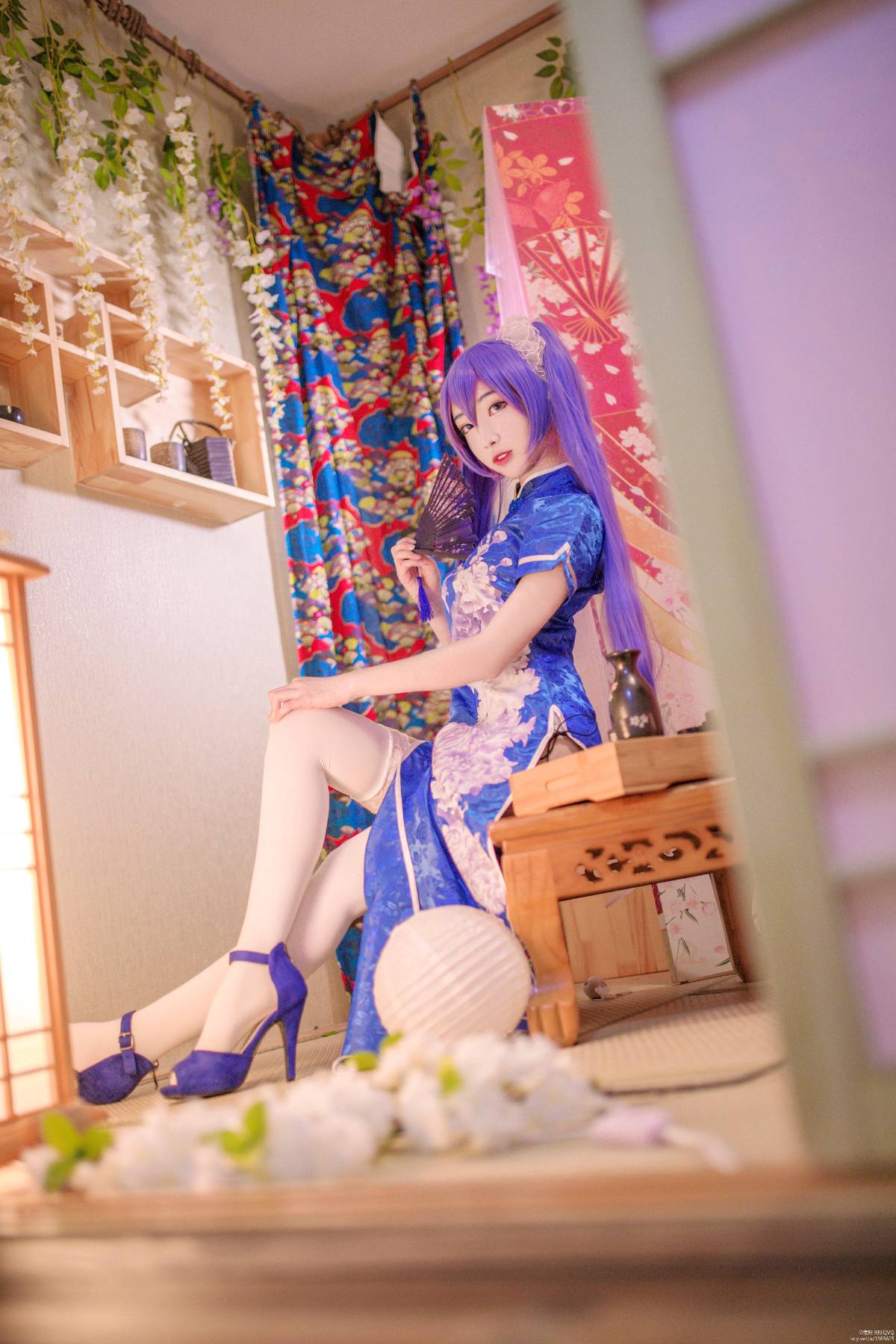 "Vocaloid" Miku Cheongsam Ver C O S P L A Y