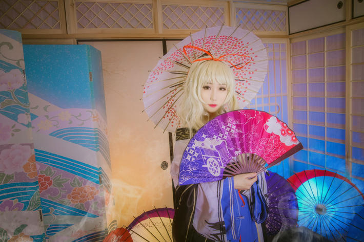 "Dự án phương Đông" Kimono Yakumo C O S P L A Y