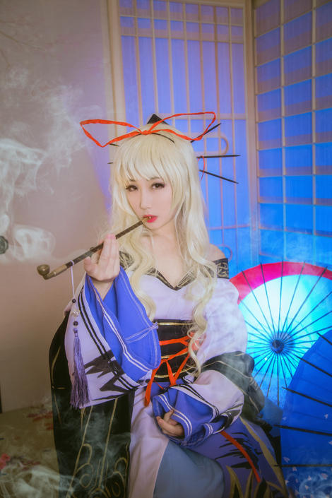 "Dự án phương Đông" Kimono Yakumo C O S P L A Y