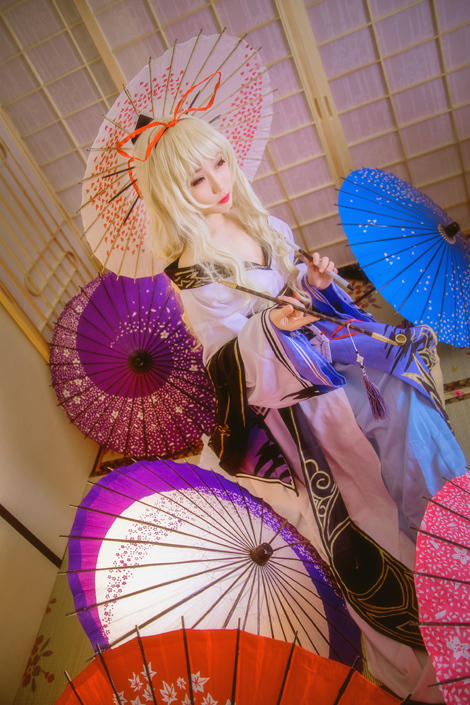 "Dự án phương Đông" Kimono Yakumo C O S P L A Y