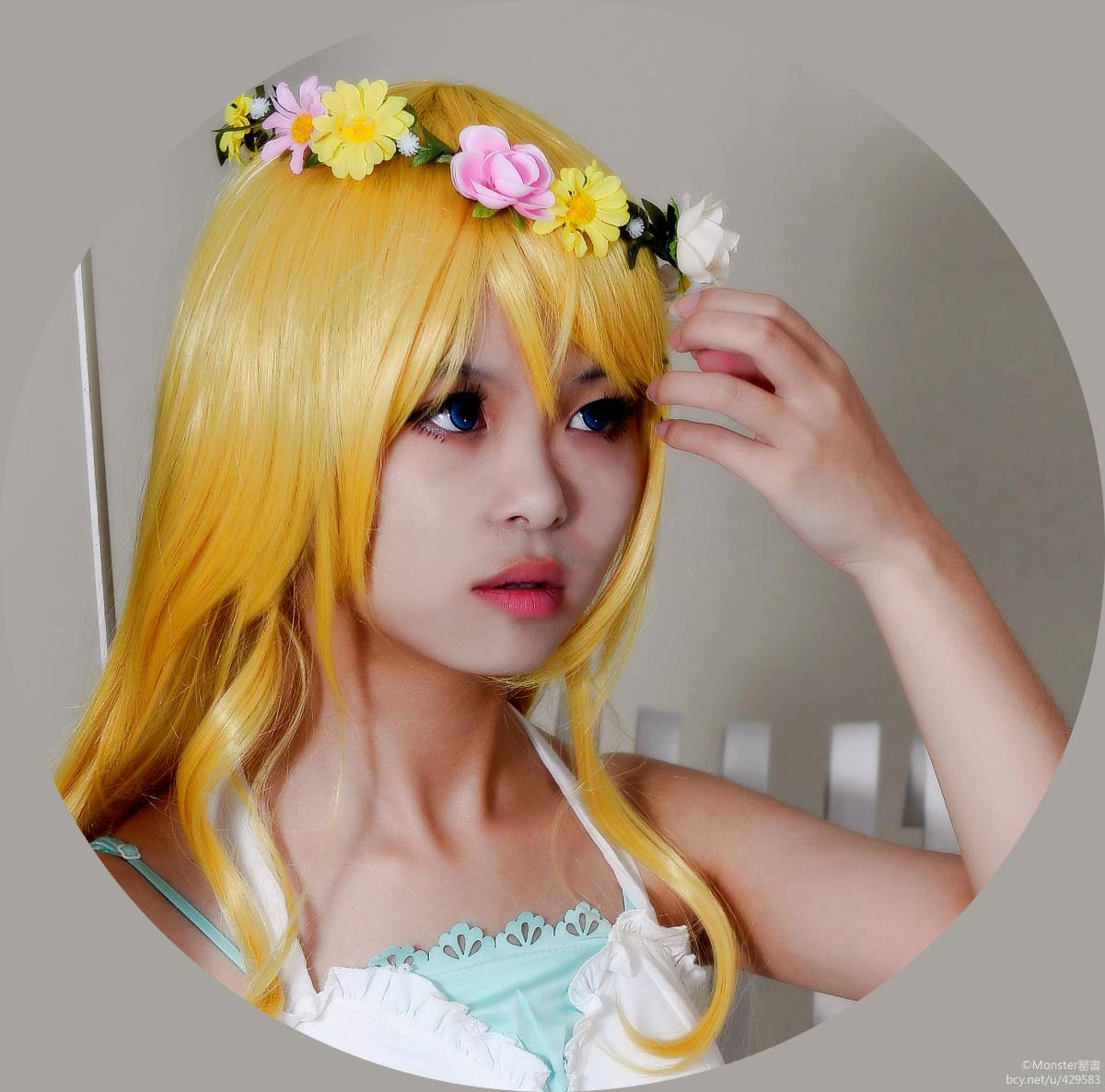 "Lovelive" arase erimoto nữ Erimoto c o s p l a y