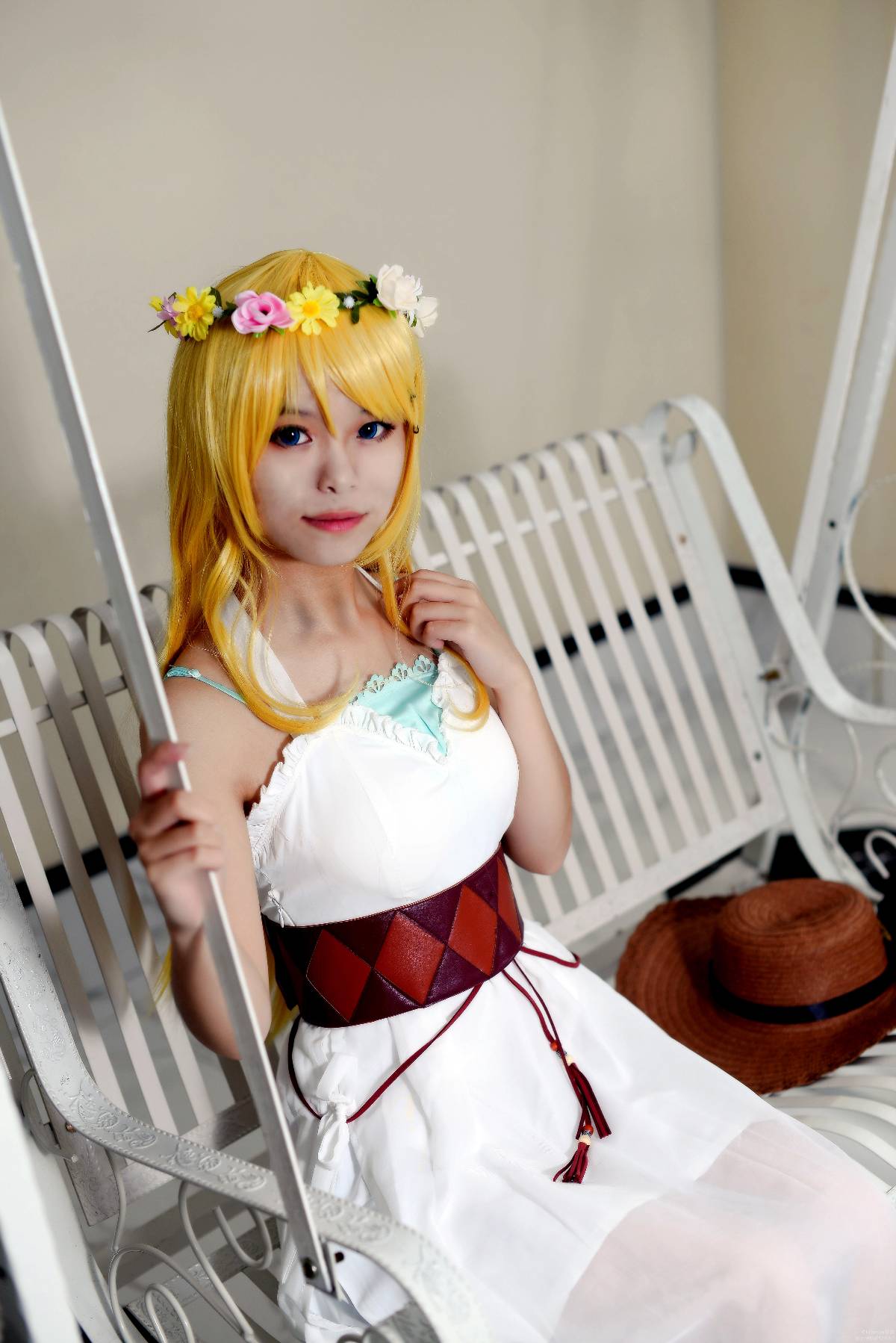 "Lovelive" arase erimoto nữ Erimoto c o s p l a y