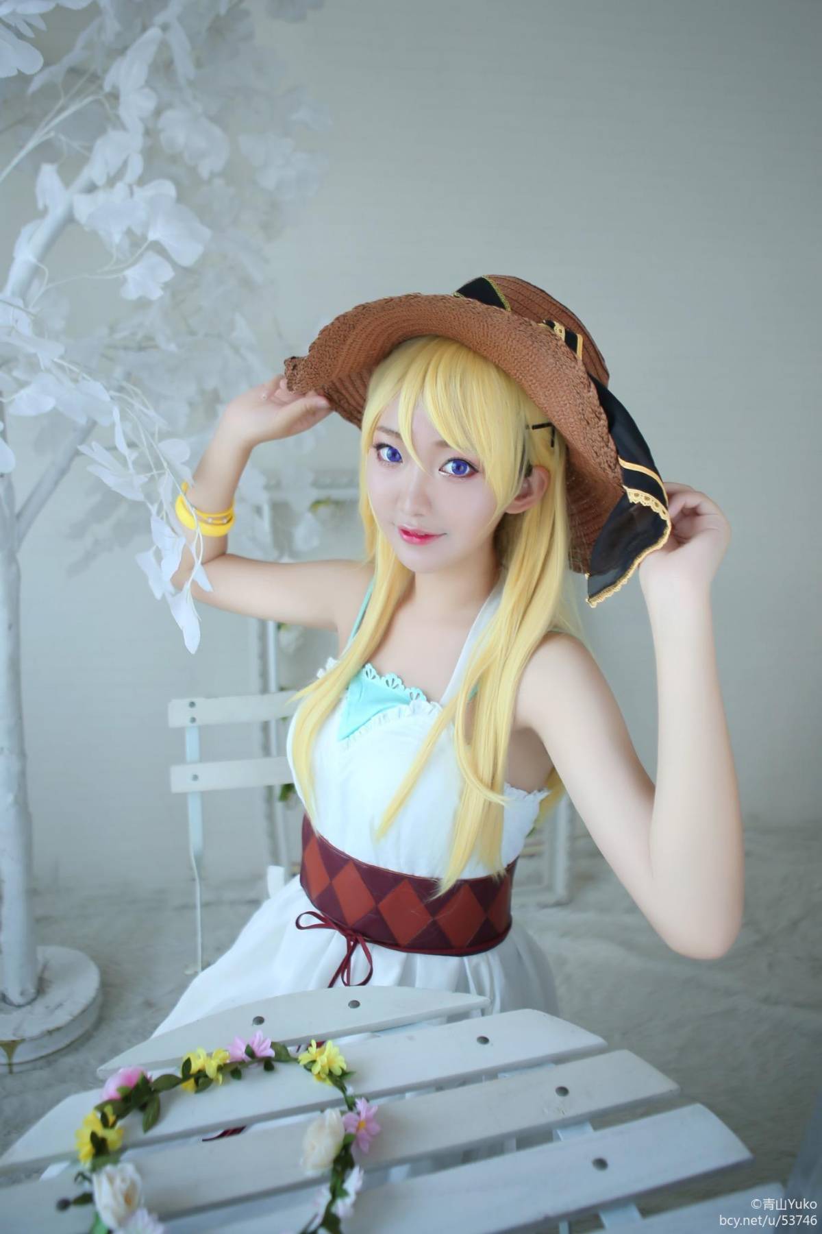 "Lovelive" arase erimoto nữ Erimoto c o s p l a y