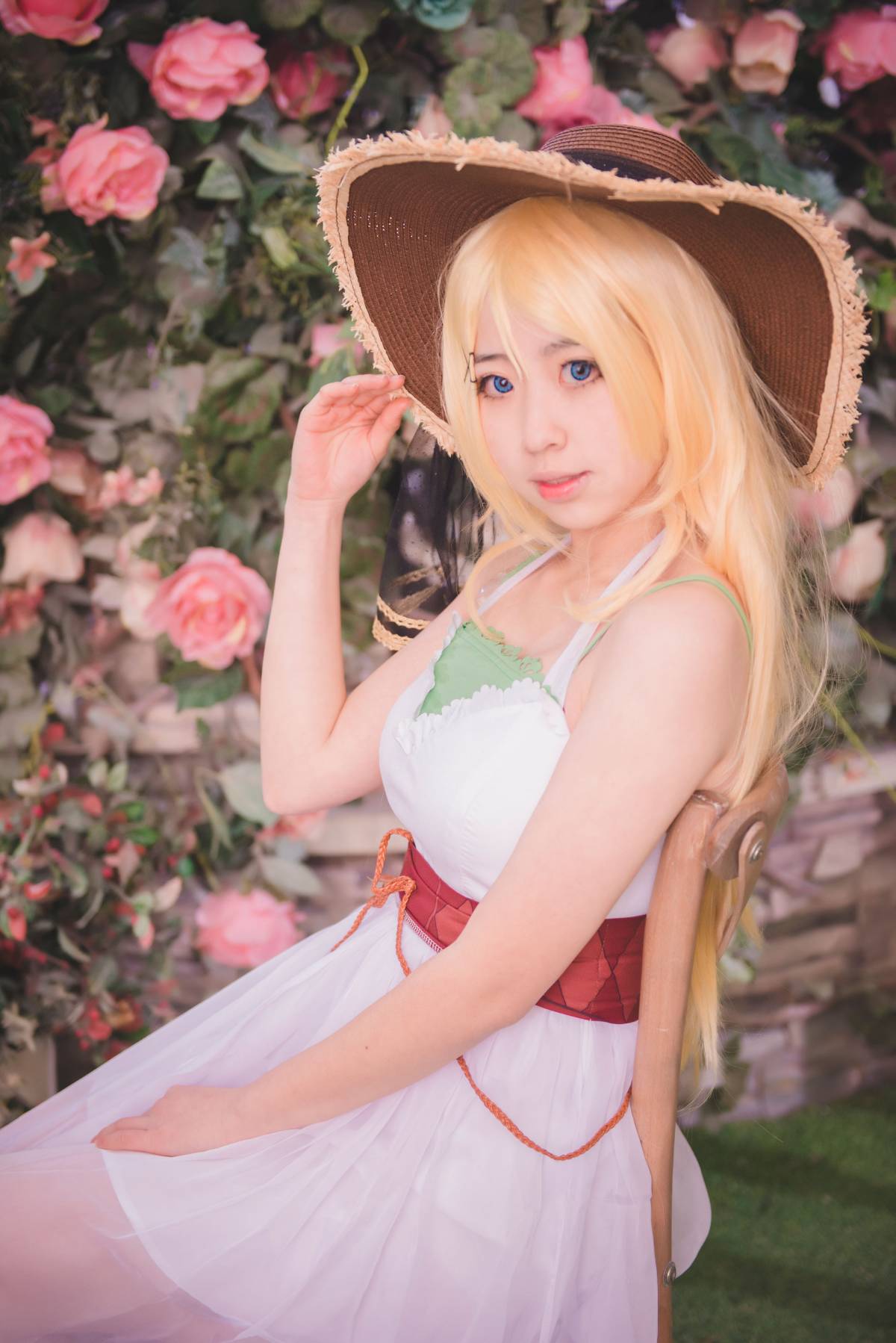 "Lovelive" arase erimoto nữ Erimoto c o s p l a y