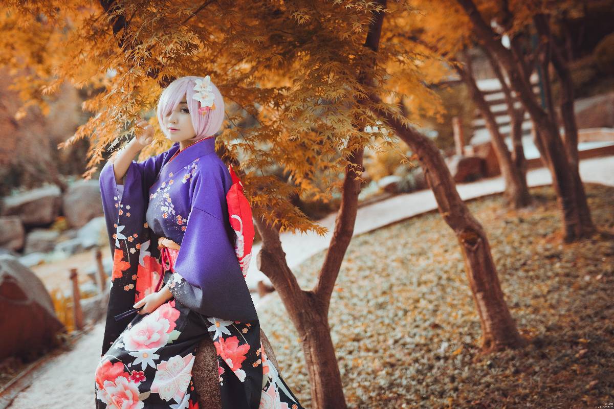 "Fate Grand Order" Shield Niang Mashu Gillette Tết và C O S P L A Y