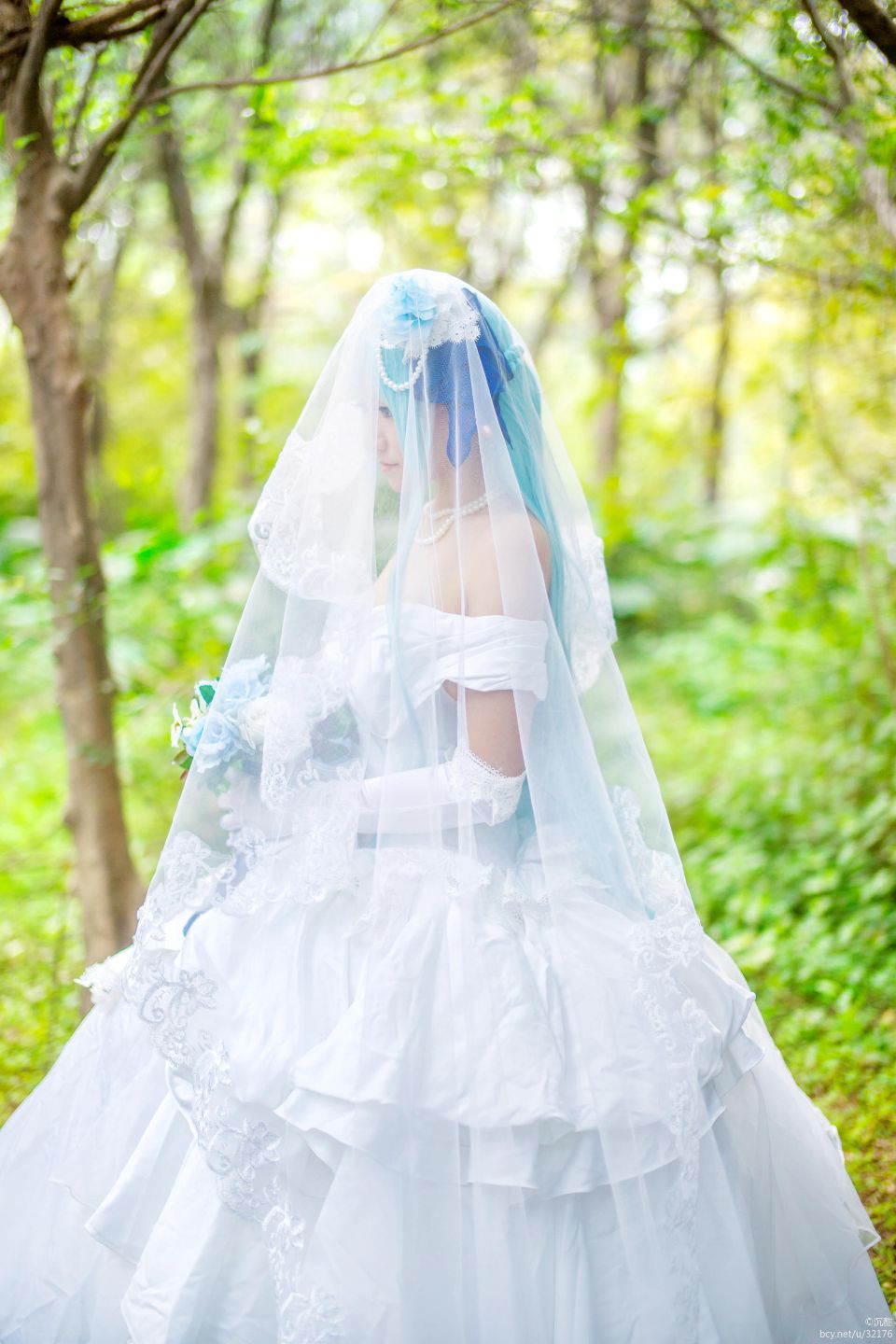 "Arch Art Online" Asuna Alo ELF Váy cưới C O S P L A Y