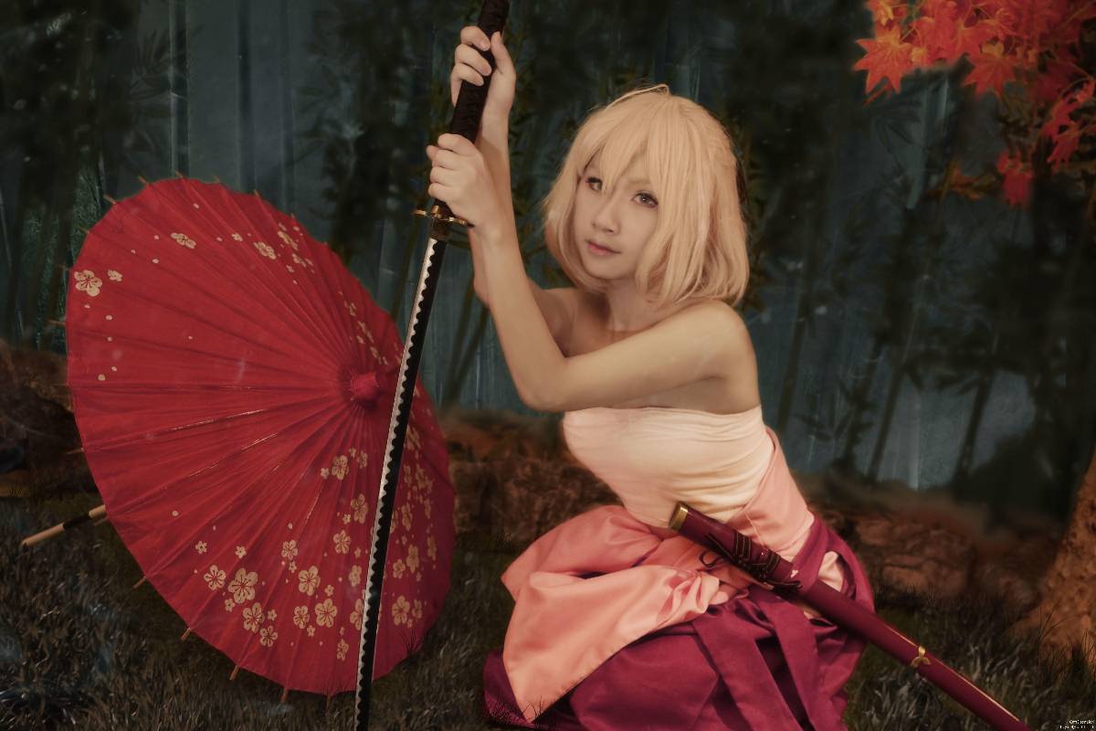 "Số phận" Sakura Saber Okina Chief C os P L A Y