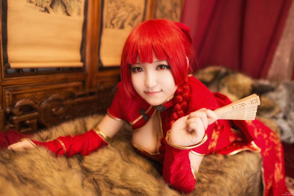 "Oriental Gardenia" Oriental Gardenia Canary Cheongsam C O S P L A Y