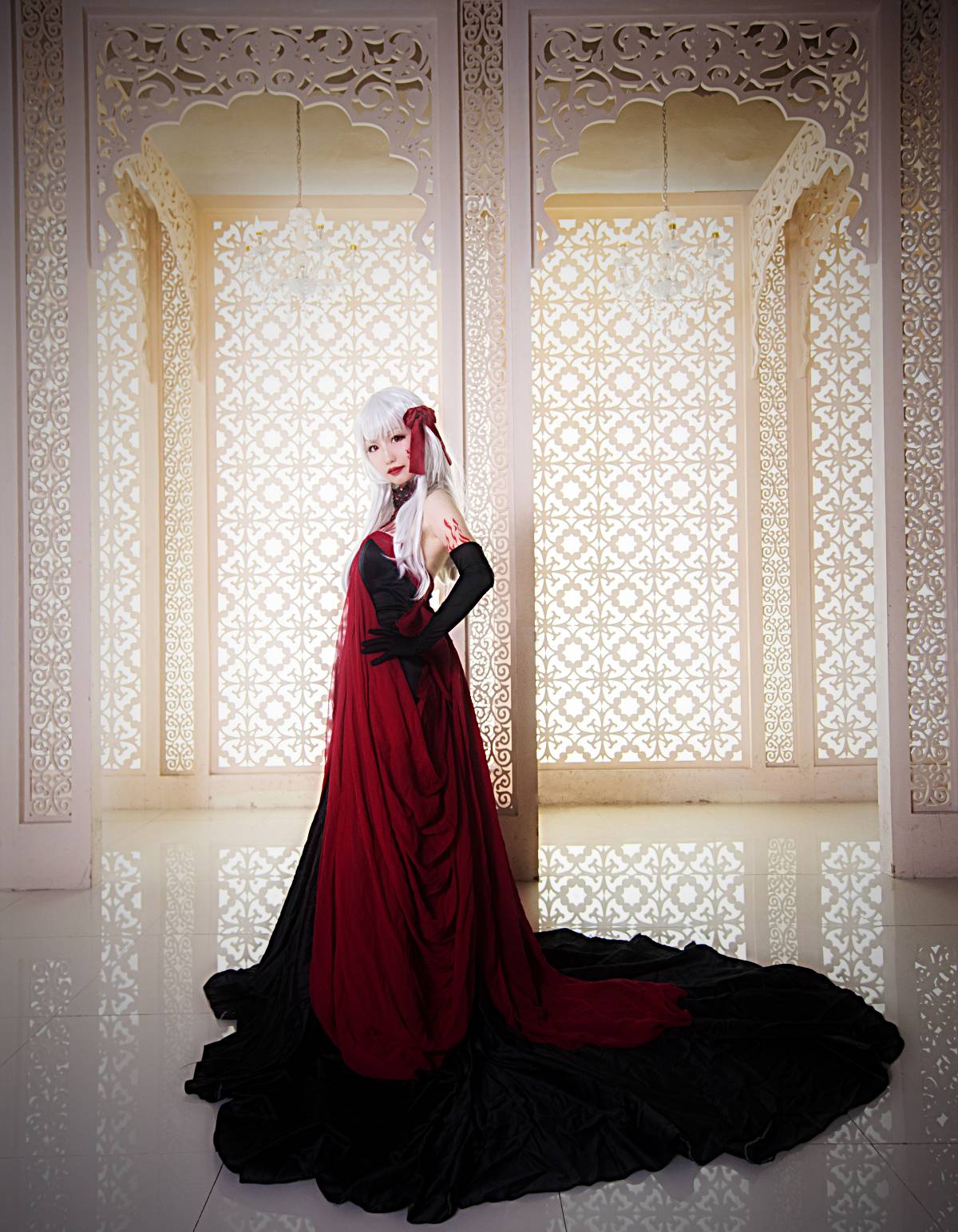 "Fate Stay Night" Maki Sakura Blackened Dress Type-Moon Kỷ niệm 10 năm