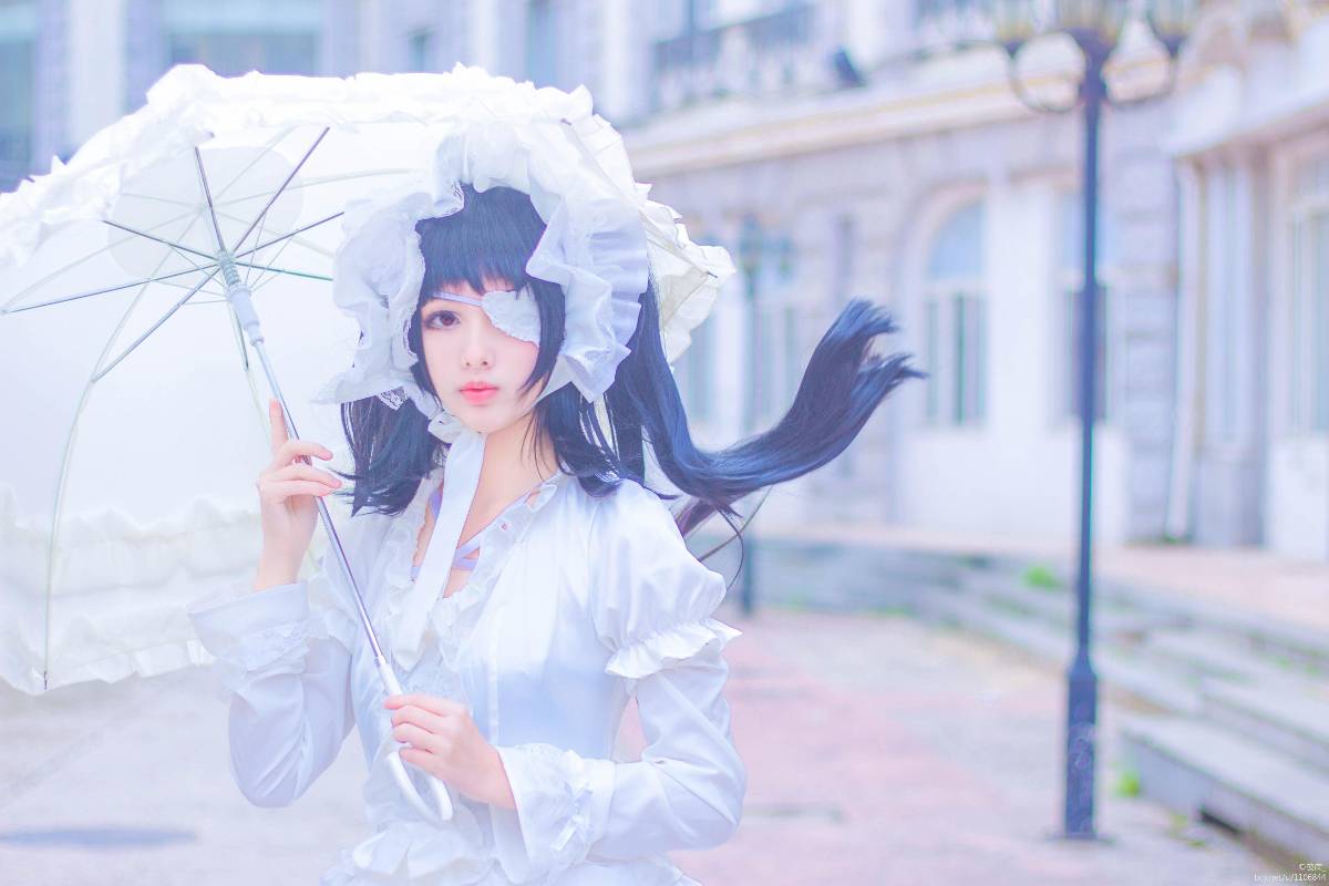 "Trận chiến ngày" Tokizaki Kuromi Snow White Loilta Dress