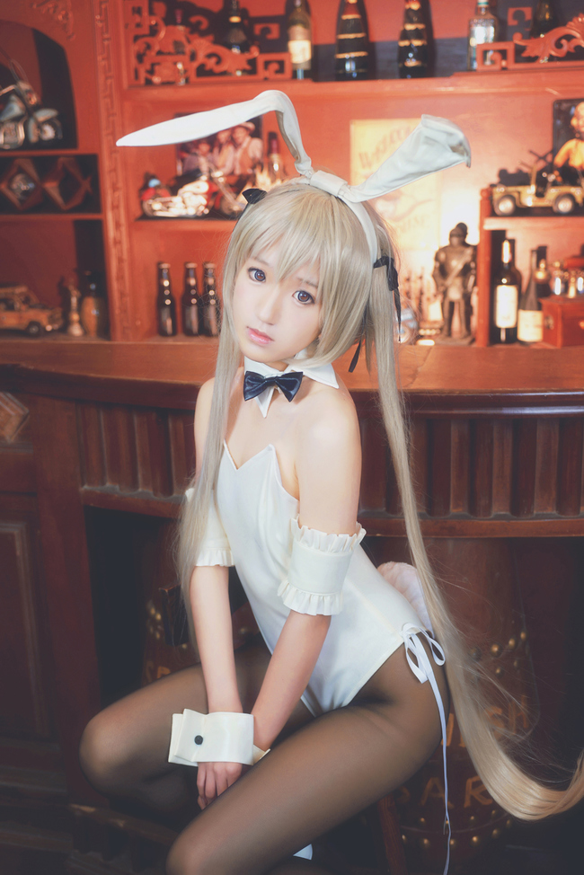"Bầu trời của số phận" Kasuhina không có mái vòm Bunny Girl có một cos