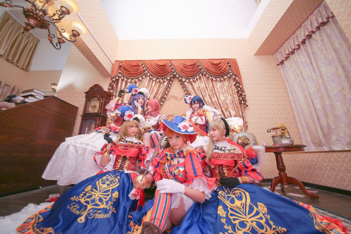 "Tình yêu sống" hoa và chim Ji xi ảo thuật gia thức dậy ver c o s p l a y