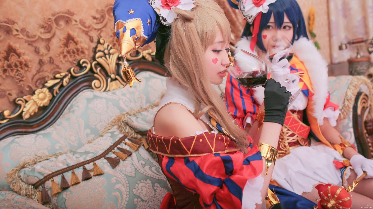 "Tình yêu sống" hoa và chim Ji xi ảo thuật gia thức dậy ver c o s p l a y