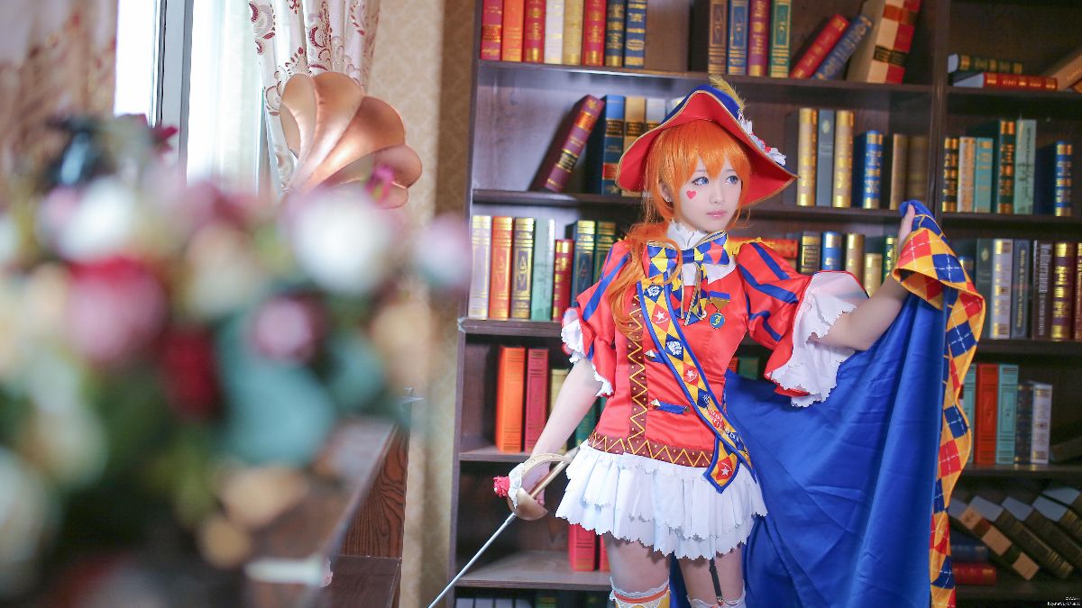 "Tình yêu sống" hoa và chim Ji xi ảo thuật gia thức dậy ver c o s p l a y