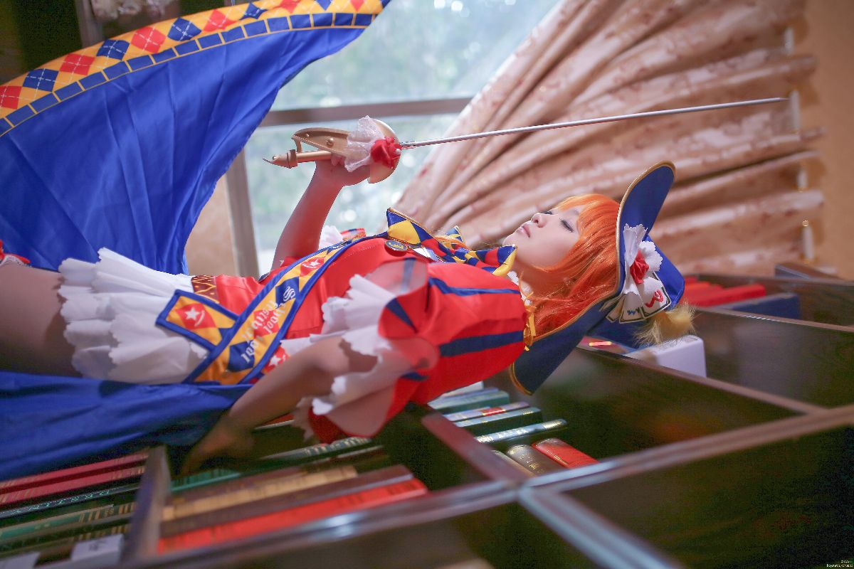 "Tình yêu sống" hoa và chim Ji xi ảo thuật gia thức dậy ver c o s p l a y