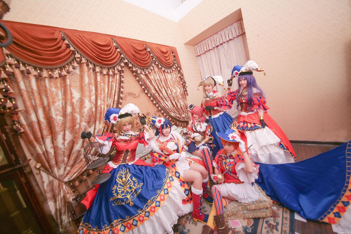 "Tình yêu sống" hoa và chim Ji xi ảo thuật gia thức dậy ver c o s p l a y