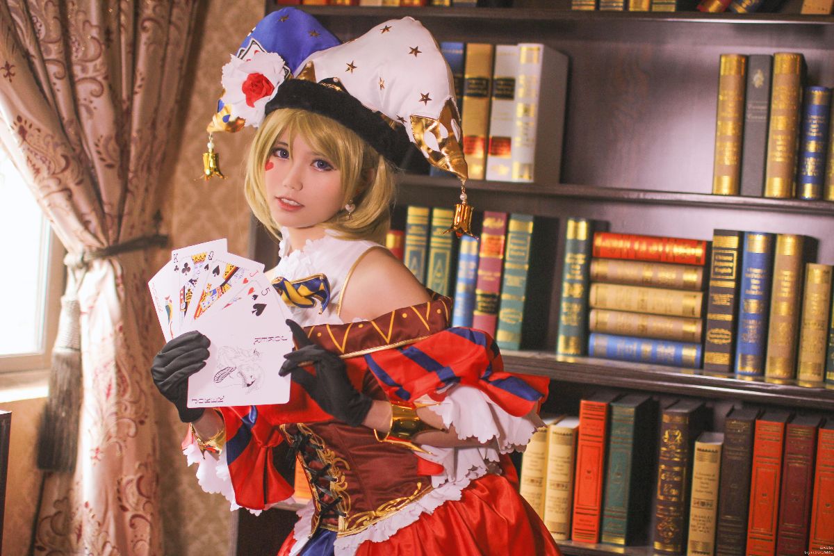 "Tình yêu sống" hoa và chim Ji xi ảo thuật gia thức dậy ver c o s p l a y