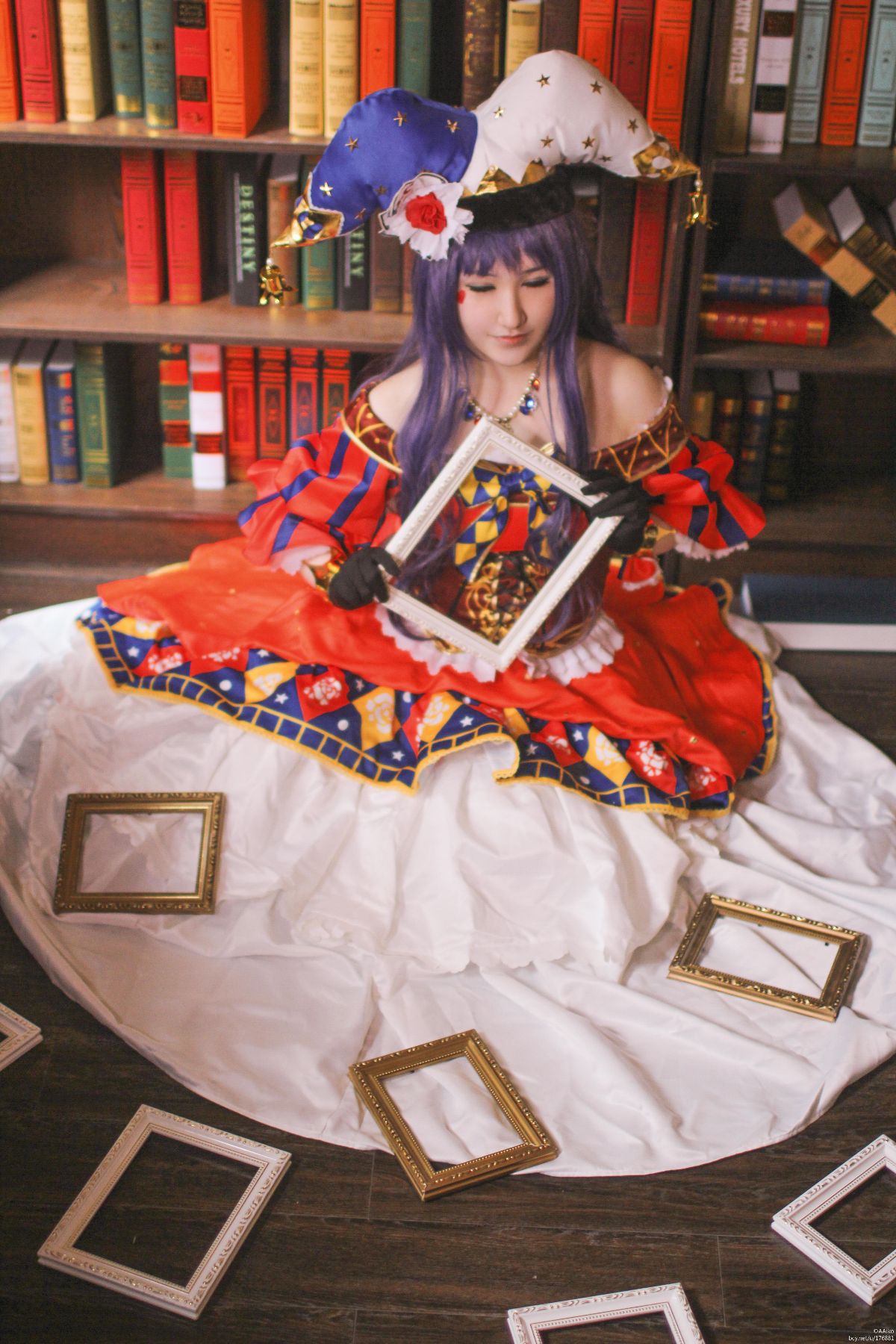 "Tình yêu sống" hoa và chim Ji xi ảo thuật gia thức dậy ver c o s p l a y