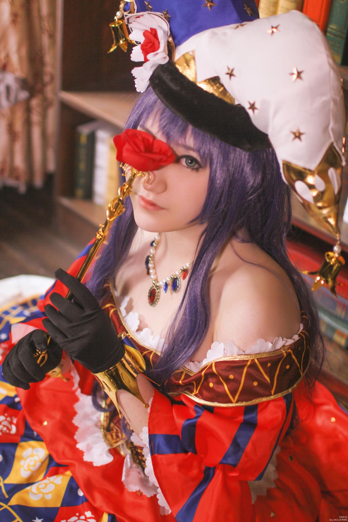 "Tình yêu sống" hoa và chim Ji xi ảo thuật gia thức dậy ver c o s p l a y