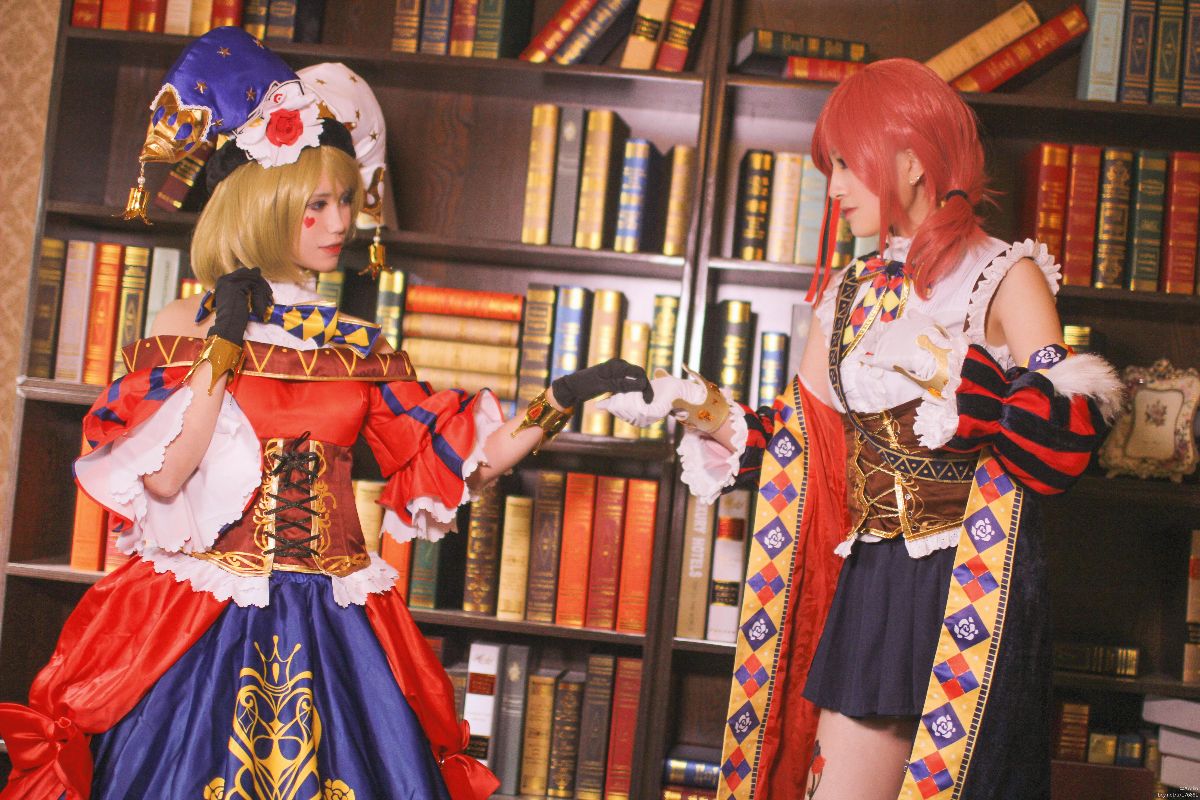 "Tình yêu sống" hoa và chim Ji xi ảo thuật gia thức dậy ver c o s p l a y