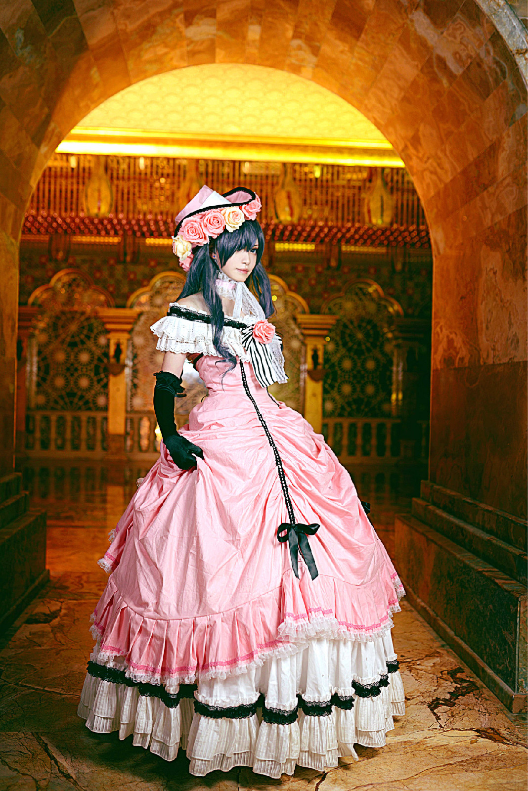 Bộ sưu tập cosplay có cánh đen Deacon