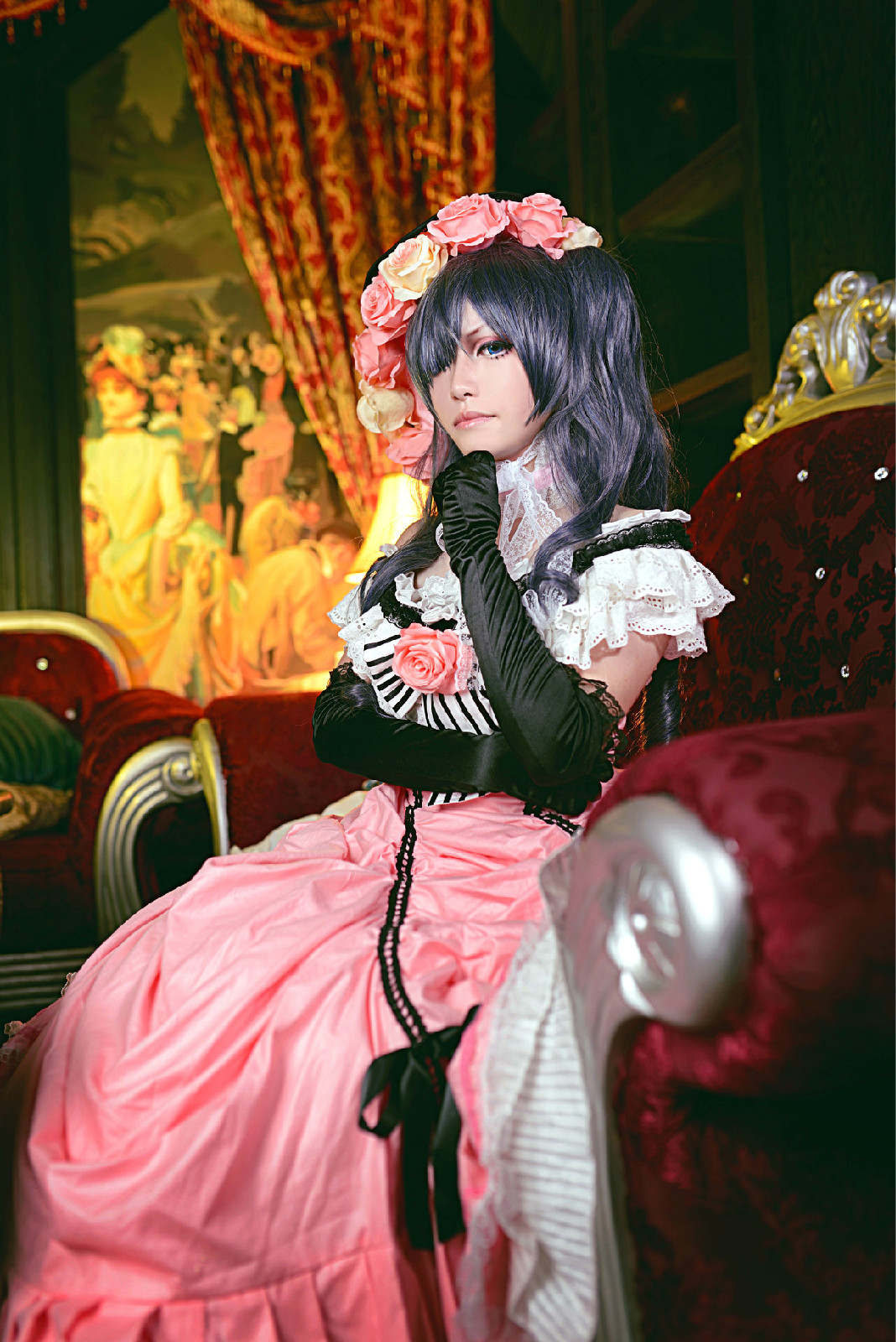 Bộ sưu tập cosplay có cánh đen Deacon